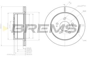 BREMSI CD8170V - B. DISC HYUNDAI