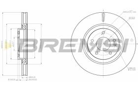 BREMSI CD8199V - B. DISC KIA, HYUNDAI