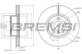 BREMSI CD8314V - B. DISC BMW