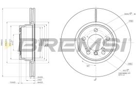 BREMSI CD8315V - B. DISC BMW