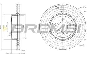 BREMSI CD8479V - B. DISC BMW