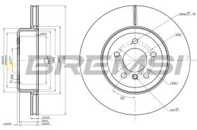 BREMSI CD8480V - B. DISC BMW