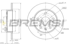 BREMSI CD8493S - B. DISC SUZUKI