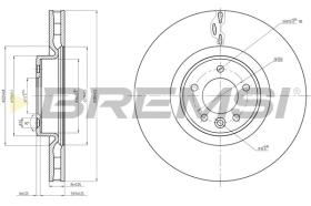BREMSI CD8601V - B. DISC LAND ROVER