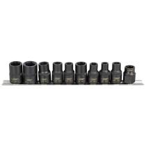 JBM 53669 - SET DE 10 VASOS DE 1/2' ESPECIALES PARA AUTOMOCIÓN