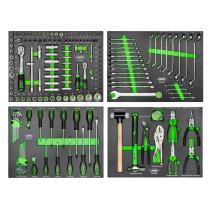 JBM 53708 - SET DE 4 MÓDULOS EVA CARBONO PARA CARRO DE HERRAMIENTAS