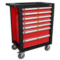 JBM 53762 - CARRO DE HERRAMIENTAS 7 CAJONES ROJO - VACÍO