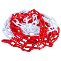 JBM 53809 - CADENA DE PLÁSTICO 5M - BLANCA / ROJA