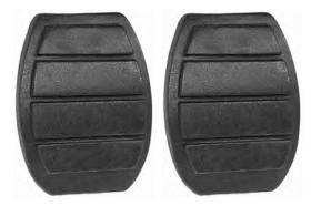 3RG Industrial 80641K - KIT CUBREPEDALES FRENO EMBRAGUE