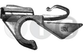 STC T493877 - CLIP DERECHA BANDEJA TRASERA FIAT PUNTO