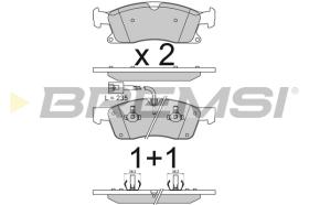BREMSI BP3814 - 0