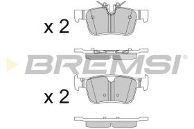 BREMSI BP3819 - 0