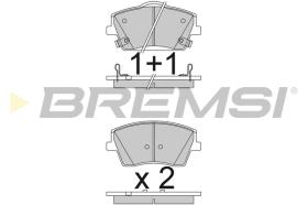 BREMSI BP3834 - 0