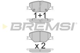 BREMSI BP3835 - 0