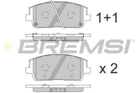 BREMSI BP3860 - 0