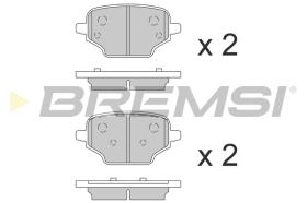BREMSI BP3863 - 0