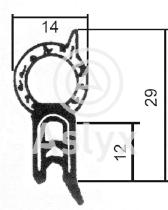 ASLYX AS100600 - PERFIL CONTORNO MALETERO UNIV