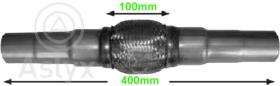 ASLYX AS102046 - FLEXIBLE ESCAPE L 400 MM MALLA 100 MM