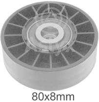 ASLYX AS104926 - RODILLO TENSOR CORREA ALTERNADOR MB 80X8-26MM