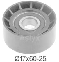 ASLYX AS105161 - RODILLO TENSOR KANGOO 1,4/1,6 '04- 60X17-25MM