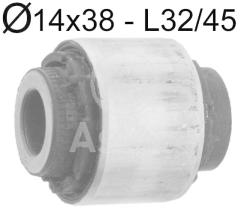 ASLYX AS105362 - SILENTBLOC EXTERIOR TIRANTE TRANSV POST