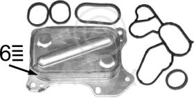 ASLYX AS105731 - INTERCAMBIADOR FIAT/OPEL 1.3D + JUNTA