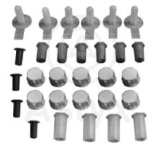 ASLYX AS535616 - *** JGO TAPONES REPARACION INYECTORES RENAULT