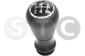 STC T465002 - *** POMO PALANCA DE CAMBIO PEUGEOT206 5 M NEGRO