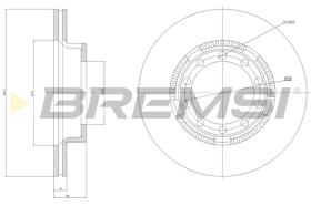BREMSI CD5109V - B. DISC IVECO