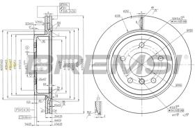 BREMSI CD8034V - B. DISC BMW