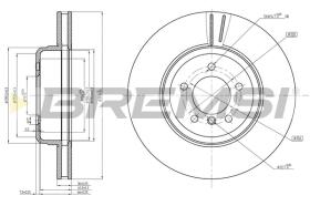 BREMSI CD8616V - B. DISC BMW