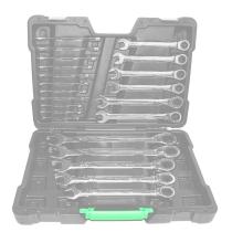 JBM 15373 - LLAVE COMBINADA CON TRINQUETE 32MM