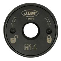 JBM 15014 - TUERCA DE SUJECIÓN RÁPIDA M14 PARA AMOLADORA ANGULAR