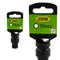 JBM 14728 - VASO IMPACTO HEX. 1/2' 10MM