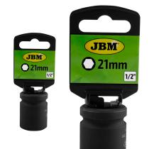 JBM 14733 - VASO IMPACTO HEX. 1/2' 21MM