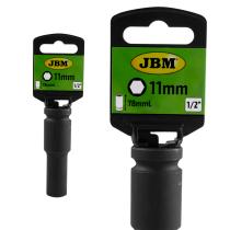 JBM 14736 - VASO DE IMPACTO LARGO HEX. 1/2' 11MM