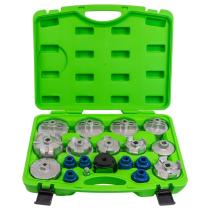 JBM 54068 - JUEGO DE EXTRACTORES PARA FILTROS DE ACEITE / 19 PCS EN ALUM