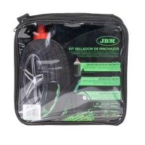 JBM 54013 - KIT SELLADOR DE PINCHAZOS - LÍQUIDO Y COMPRESOR DE AIRE