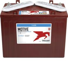 BATERIAS TROJAN T1275 - BATERIA TROJAN DEEP CYCLE 12 V, 150 AH 134 AH  329 X 181 X 2