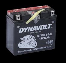 DYNAVOLT DT12BBSC - BATERIA MOTO AGM  10  AH 150  70  130   +____-  CUADRADO