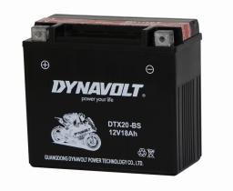 DYNAVOLT DTX20BS - BATERIA MOTO AGM  18  AH  175  87  155   +____ CUADRADO