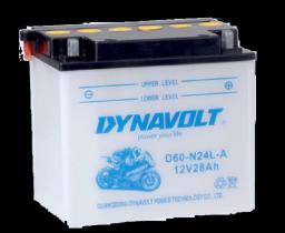 DYNAVOLT D60N24LA - BATERIA CLASSIC 24  AH  184  124  170   BATERIA CLASICC____+