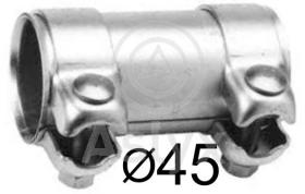 ASLYX AS601735 - TUBO EMPALME ESCAPE 45MM L=100MM