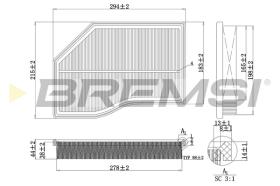 BREMSI FA0118 - FILTER