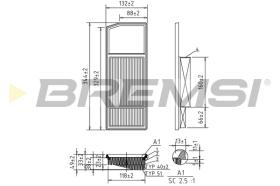 BREMSI FA0207 - FILTER