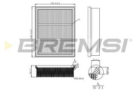 BREMSI FA0527 - CONO MONTAJE FUELLE 88 MM