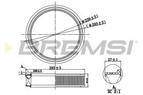 BREMSI FA0564 - FILTER