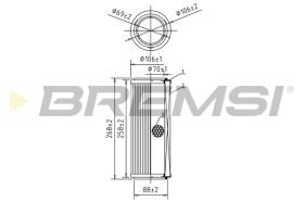BREMSI FA0583 - FILTER