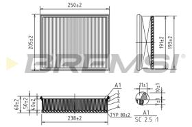BREMSI FA0606 - CONO MONTAJE FUELLE 88 MM