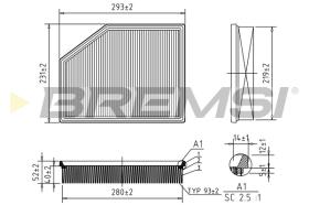 BREMSI FA0626 - FILTER